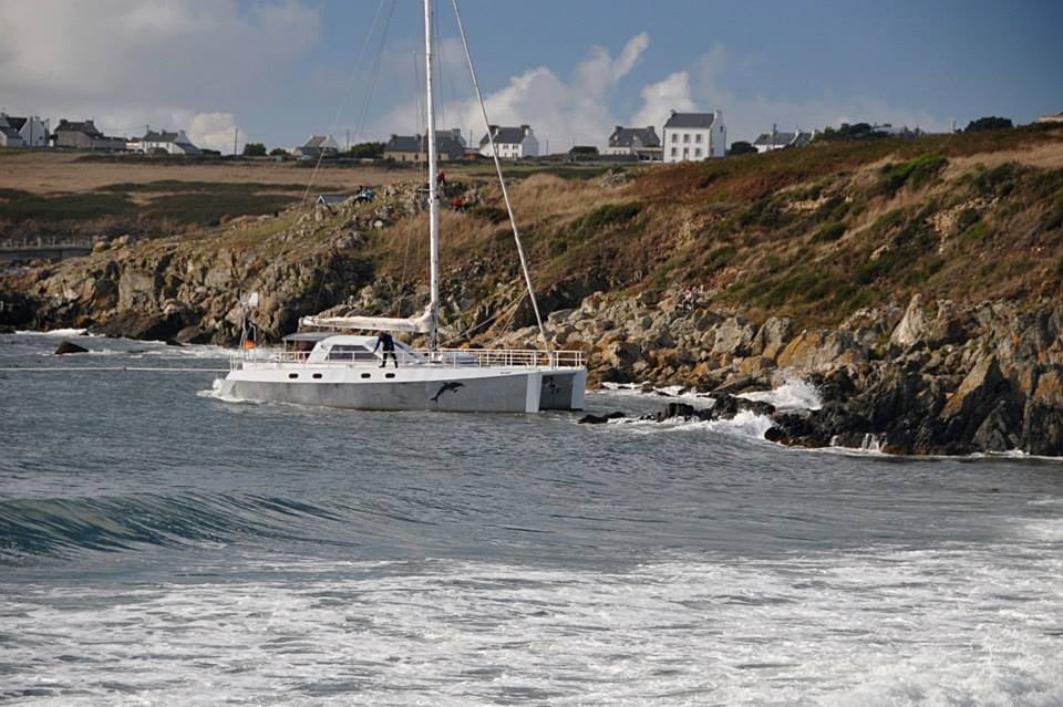 avanti en remorque pour port de lampaul